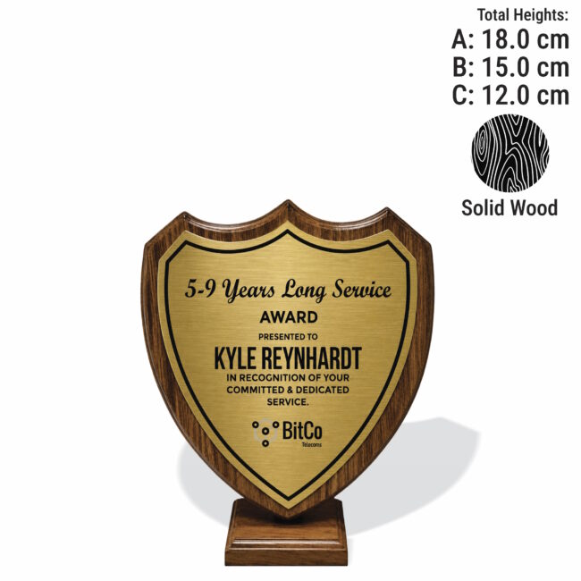 Wood Shield | WS002A-C